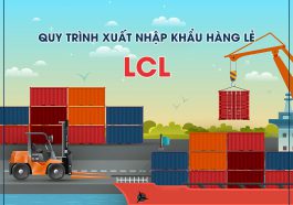 Quy trình xuất nhập khẩu hàng lẻ LCL