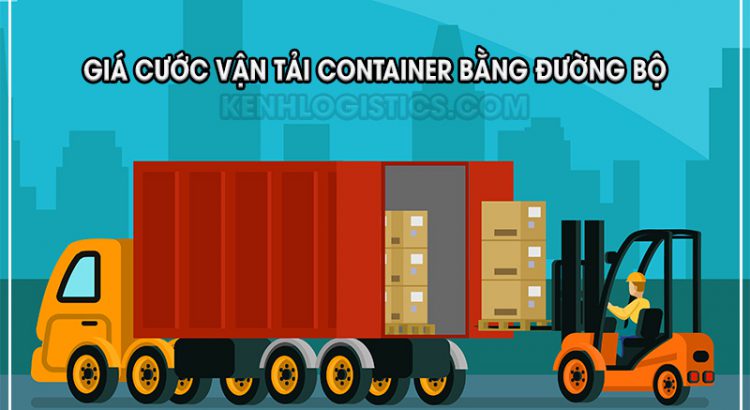 giá cước vận tải container bằng đường biển